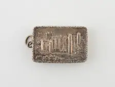 Vinaigrette, Birmingham, 1845/46. Creator: Nathaniel Mills