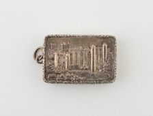 Vinaigrette, Birmingham, 1845/46. Creator: Nathaniel Mills