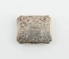 Vinaigrette, Birmingham, 1840/41. Creator: Unknown