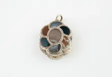 Vinaigrette, Birmingham, 1858/59. Creator: Marked JF
