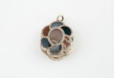 Vinaigrette, Birmingham, 1858/59. Creator: Marked JF