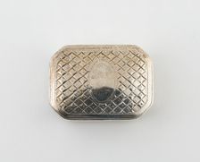 Vinaigrette, Birmingham, c. 1802/03. Creator: Samuel Pemberton