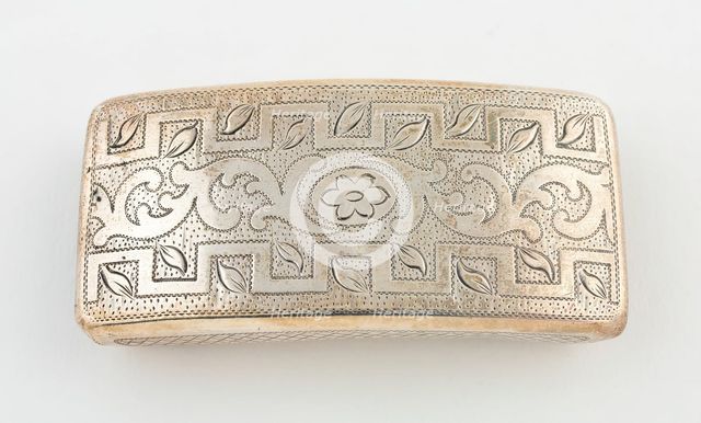 Vinaigrette, Birmingham, c. 1806/07. Creator: Marked KH & Co..
