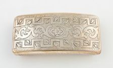Vinaigrette, Birmingham, c. 1806/07. Creator: Marked KH & Co.