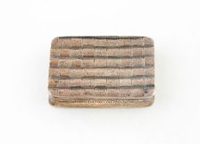 Vinaigrette, Birmingham, c. 1816/17. Creator: Joseph Willmore