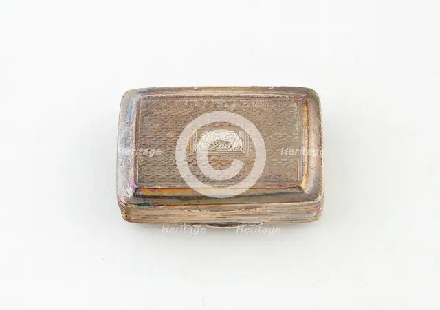 Vinaigrette, Birmingham, c. 1822/23. Creator: John Bettridge.