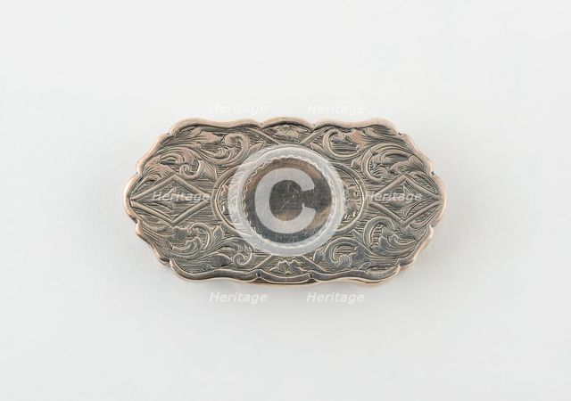 Vinaigrette, Birmingham, c. 1848/49. Creator: George Unite.