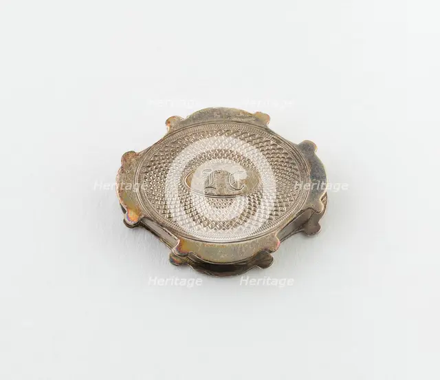 Vinaigrette, Birmingham, c. 1850. Creator: Francis Clark.