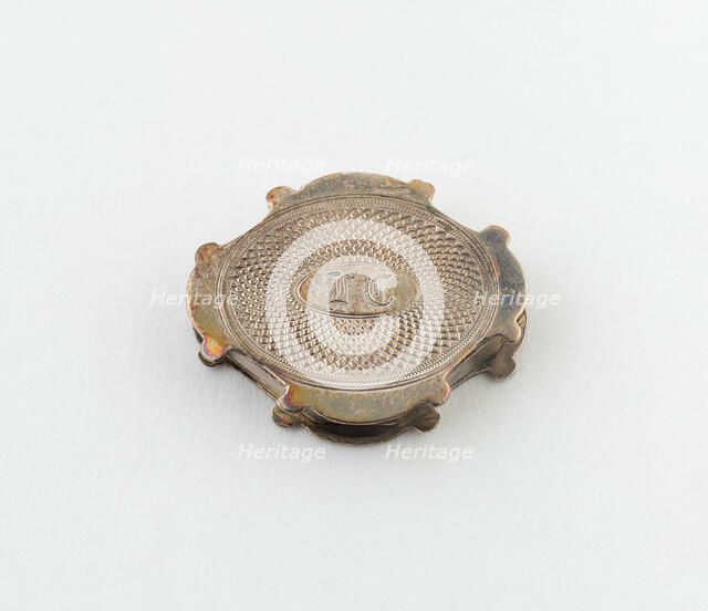 Vinaigrette, Birmingham, c. 1850. Creator: Francis Clark.