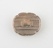 Vinaigrette, Birmingham, c. 1856/57. Creator: Edward Smith