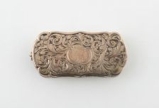 Vinaigrette, Birmingham, c. 1860/61. Creator: Edward Smith