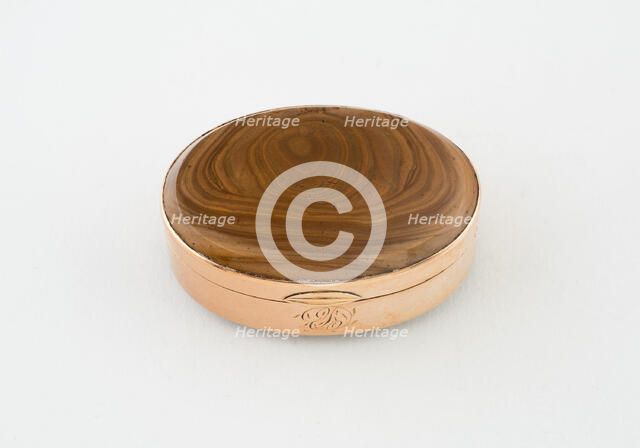 Vinaigrette, England, c. 1780. Creator: Unknown.