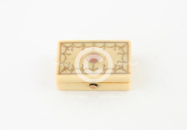 Vinaigrette, England, c. 1780. Creator: Unknown.