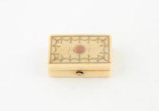 Vinaigrette, England, c. 1780. Creator: Unknown