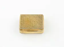Vinaigrette, London, c. 1833/34. Creator: Unknown