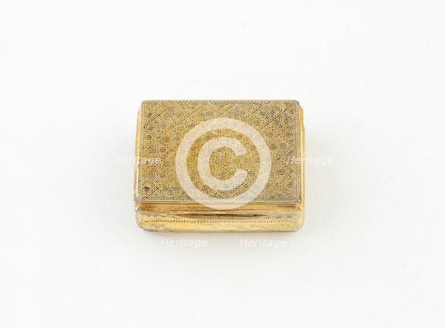 Vinaigrette, London, c. 1833/34. Creator: Unknown.