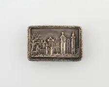 Vinaigrette with View of Abbotsford House, Birmingham, 1835/36. Creator: Taylor and Perry