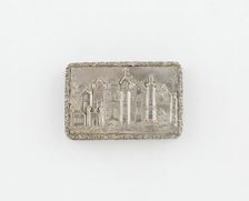 Vinaigrette with View of Abbotsford House, Birmingham, 1840/41. Creator: Edward Smith