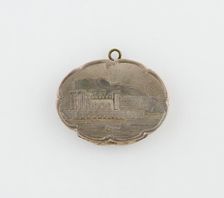 Vinaigrette with View of Scarborough Spa Building, Birmingham, 1847/48. Creator: Marked DP