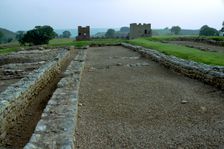 Vindolanda, a Roman military settlement, 3rd century