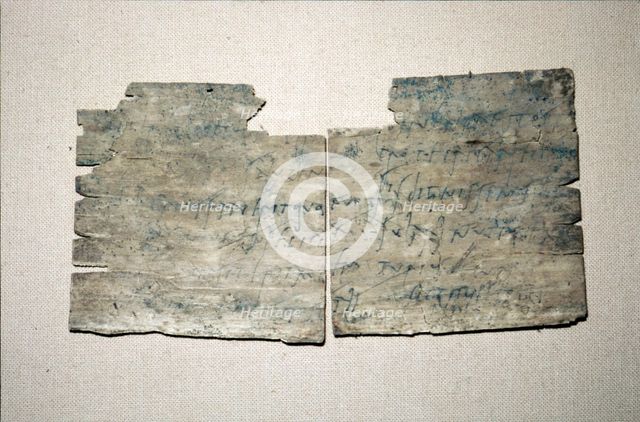Vindolanda Letters, AD 92-120. Artist: Unknown.