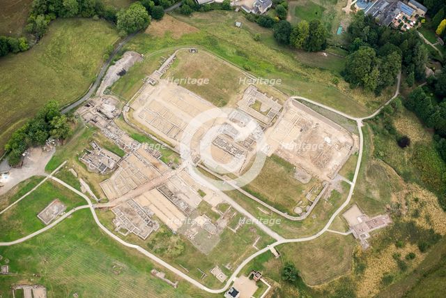Vindolanda Roman fort, Northumberland, 2018. Creator: Emma Trevarthen.