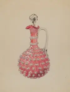 Vinegar Cruet, c. 1936. Creator: Dorothy Posten