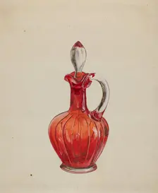 Vinegar Cruet, c. 1936. Creator: Ralph Atkinson