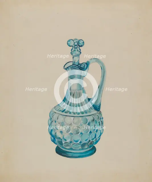 Vinegar Cruet, c. 1936. Creator: Ralph Atkinson.