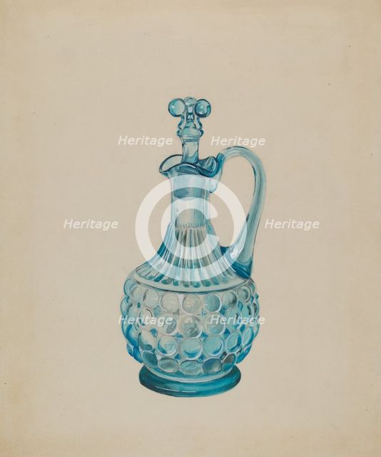 Vinegar Cruet, c. 1936. Creator: Ralph Atkinson.