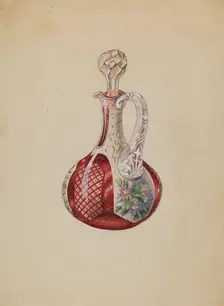 Vinegar Cruet, c. 1936. Creator: Robert Stewart