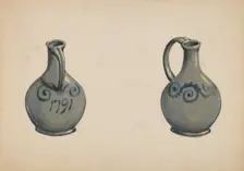 Vinegar Jug, c. 1936. Creator: Carl Weiss