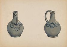 Vinegar Jug, c. 1936. Creator: Carl Weiss