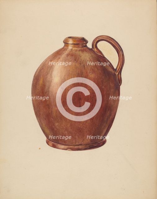 Vinegar Jug, c. 1939. Creator: Francis Law Durand.