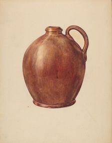 Vinegar Jug, c. 1939. Creator: Francis Law Durand