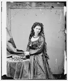 Vinnie Ream (Hoxie), ca. 1870. Creator: Unknown