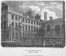 Vintners Hall, Upper Thames Street, City of London, 1812. Artist: William Angus
