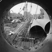 Vintners Place, Upper Thames Street, Queenhithe, London, 30/08/1990. Creator: John Laing plc