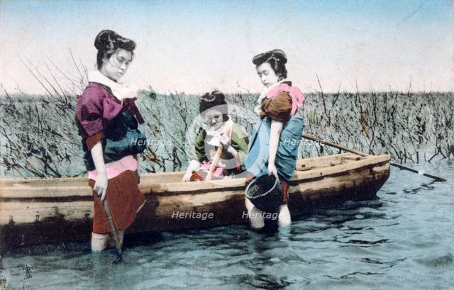 Vintage French postcard, c1900. Artist: Unknown