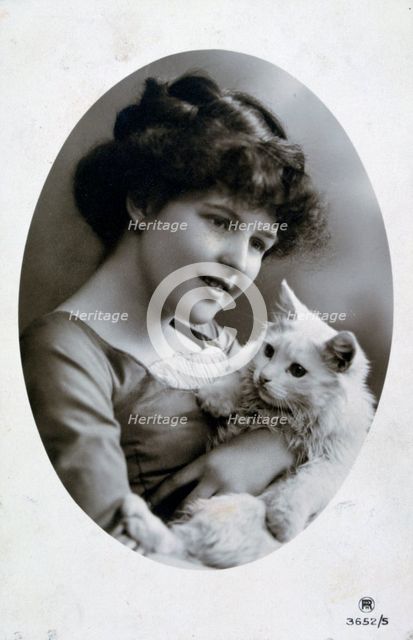 Vintage French postcard, c1900. Artist: Unknown