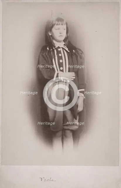 Viola, 1875. Creator: Lewis Carroll.