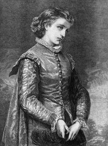 "Viola," by W. S. Herrick, in the exhibition of the Royal Academy, 1872. Creator: William Biscombe Gardner