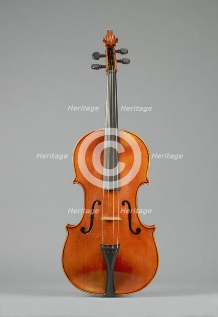 Viola, mid 19th century. Artist: Simon Andrew Forester.