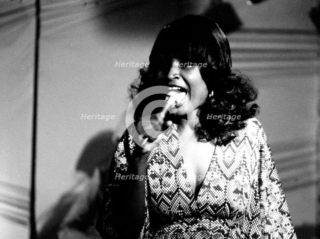 Viola Wills, Ronnie Scott's, London, 1974. Artist: Brian O'Connor