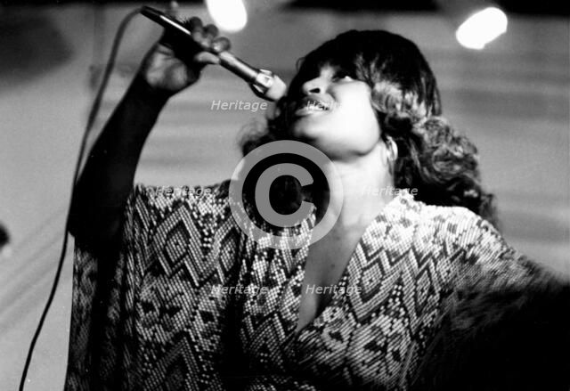 Viola Wills, Ronnie Scott's, London, 1974. Artist: Brian O'Connor