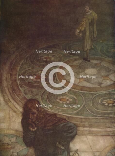 ''Viola: Yet A Barful Strife! Whoe'er I Woo, Myself Would Be His Wife.', 1923. Artist: W Heath Robinson.