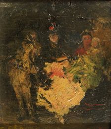 Violation of the Ninth Commandment, c1881. Creator: Antonio Pérez Rubio