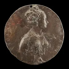 Violante Brasavola, Wife of Giambattista Pigna, late 16th century. Creator: Giovanni Battista Cambio
