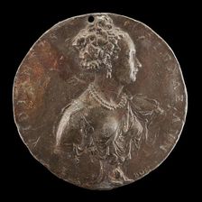 Violante Brasavola, Wife of Giambattista Pigna, late 16th century. Creator: Giovanni Battista Cambio