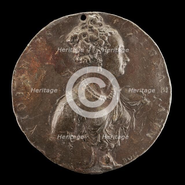 Violante Brasavola, Wife of Giambattista Pigna, late 16th century. Creator: Giovanni Battista Cambio.